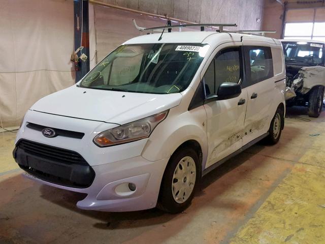 NM0LS7F74E1151197 - 2014 FORD TRANSIT CO WHITE photo 2