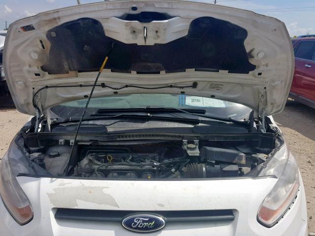 NM0LS7F74E1151197 - 2014 FORD TRANSIT CO WHITE photo 7