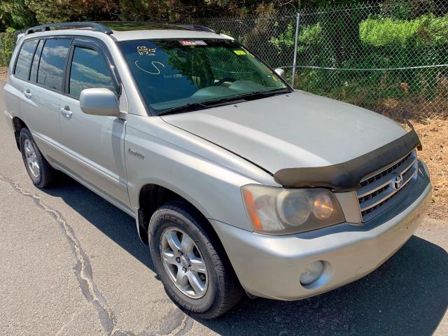 JTEHF21A730119961 - 2003 TOYOTA HIGHLANDER SILVER photo 1