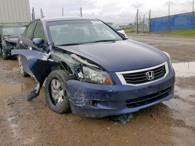 1HGCP36889A801002 - 2009 HONDA ACCORD EXL BLUE photo 1