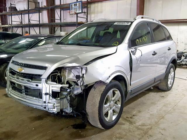3GNAL2EK7DS585618 - 2013 CHEVROLET CAPTIVA LS 银色 照片 2