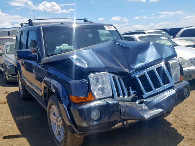 1J8HG58T89C542056 - 2009 JEEP COMMANDER BLUE photo 1