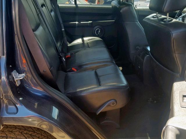 1J8HG58T89C542056 - 2009 JEEP COMMANDER BLUE photo 6