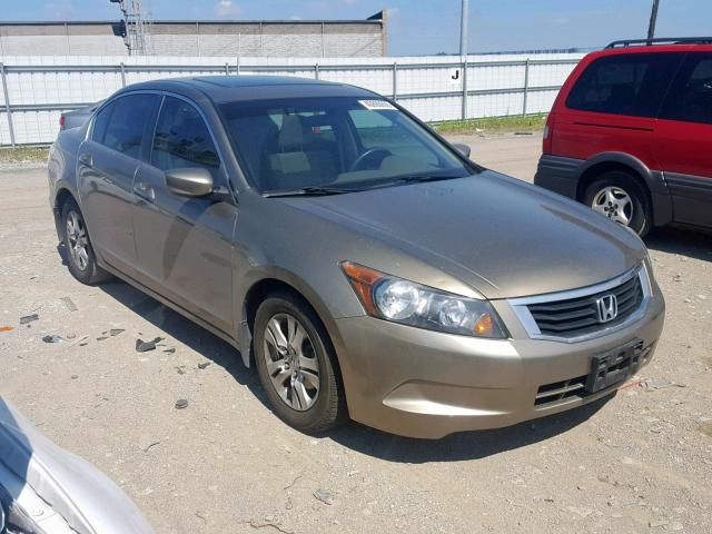 1HGCP26438A048100 - 2008 HONDA ACCORD LXP TAN photo 1