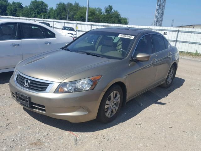 1HGCP26438A048100 - 2008 HONDA ACCORD LXP TAN photo 2