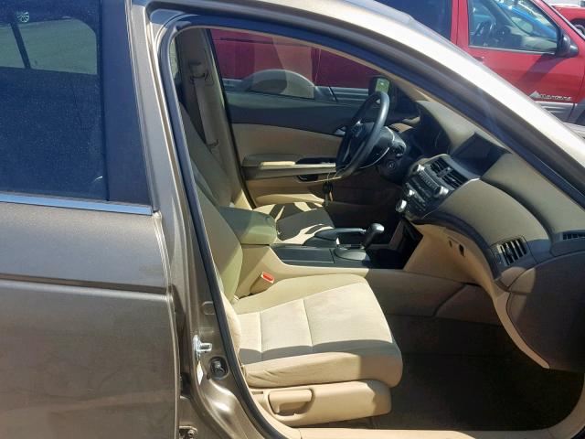 1HGCP26438A048100 - 2008 HONDA ACCORD LXP TAN photo 5