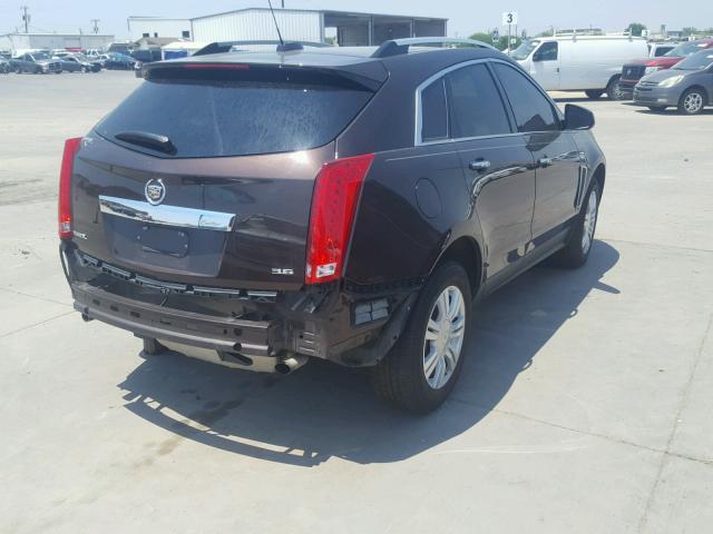 3GYFNBE34FS599040 - 2015 CADILLAC SRX LUXURY BURGUNDY photo 4