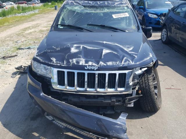 1J4RS4GG1BC517055 - 2011 JEEP GRAND CHER BLUE photo 9