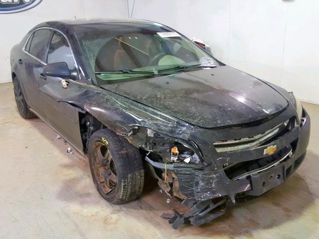 1G1ZH57B08F197838 - 2008 CHEVROLET MALIBU 1LT BLACK photo 1