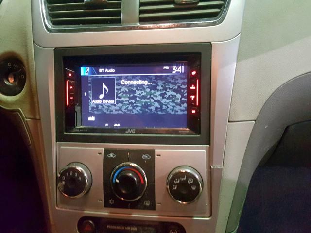 1G1ZH57B08F197838 - 2008 CHEVROLET MALIBU 1LT BLACK photo 10