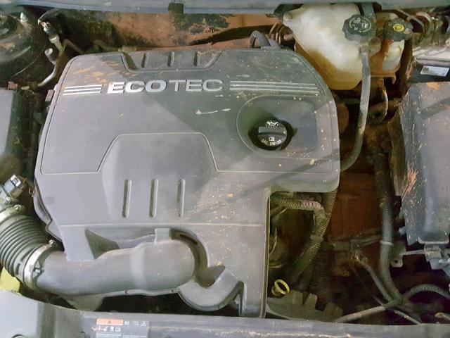 1G1ZH57B08F197838 - 2008 CHEVROLET MALIBU 1LT BLACK photo 7