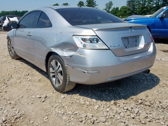 2HGFG12287H556347 - 2007 HONDA CIVIC DX SILVER photo 3