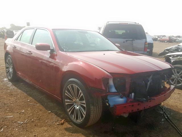 2C3CCABG4EH189893 - 2014 CHRYSLER 300 S RED photo 1