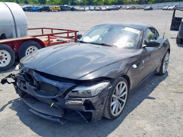 WBALM7C52BE384075 - 2011 BMW Z4 SDRIVE3 Noir photo 2