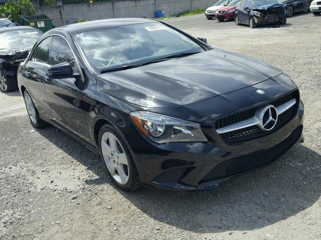 WDDSJ4EBXGN338175 - 2016 MERCEDES-BENZ CLA 250 BLACK photo 1