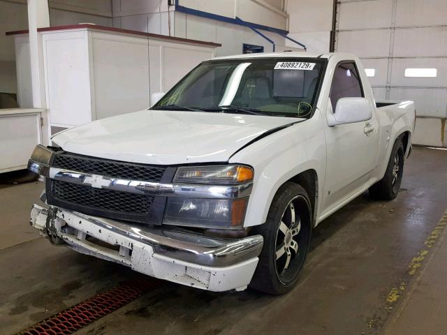 1GCCS148068192303 - 2006 CHEVROLET COLORADO WHITE photo 2