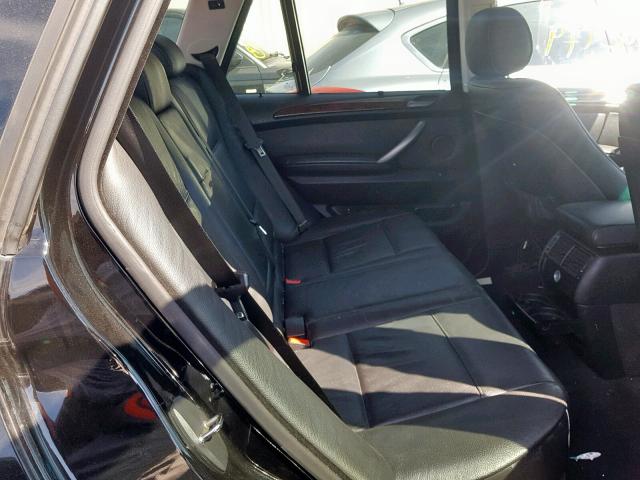 5UXFA13506LY45456 - 2006 BMW X5 3.0I BLACK photo 6