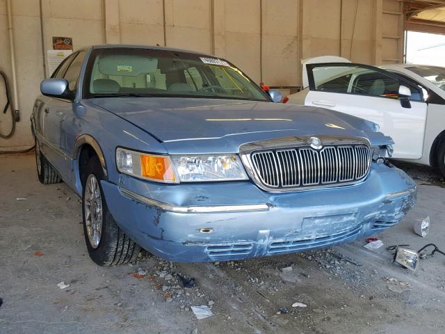 2MEFM74W6YX661940 - 2000 MERCURY GRAND MARQ BLUE photo 1