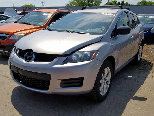 JM3ER293870114592 - 2007 MAZDA CX-7 SILVER photo 2