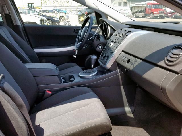 JM3ER293870114592 - 2007 MAZDA CX-7 SILVER photo 5