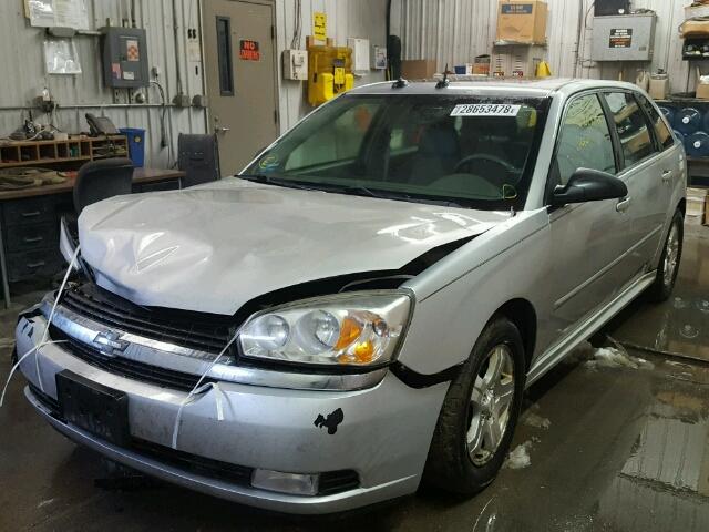 1G1ZU648X5F201917 - 2005 CHEVROLET MALIBU MAX ვერცხლისფერი ფოტო 2