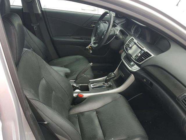 1HGCR2F88DA070925 - 2013 HONDA ACCORD EXL SILVER photo 5