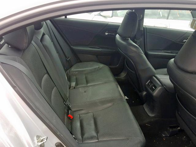 1HGCR2F88DA070925 - 2013 HONDA ACCORD EXL SILVER photo 6