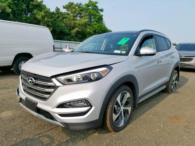 KM8J3CA23JU726860 - 2018 HYUNDAI TUCSON VAL SILVER photo 2