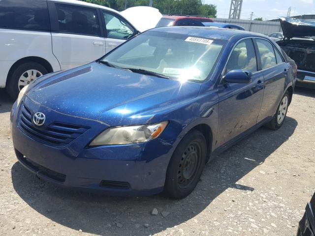 JTNBE46K273041762 - 2007 TOYOTA CAMRY NEW BLUE photo 2