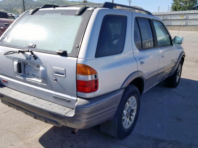 4S6DM58WXY4416138 - 2000 HONDA PASSPORT E 银色 照片 4