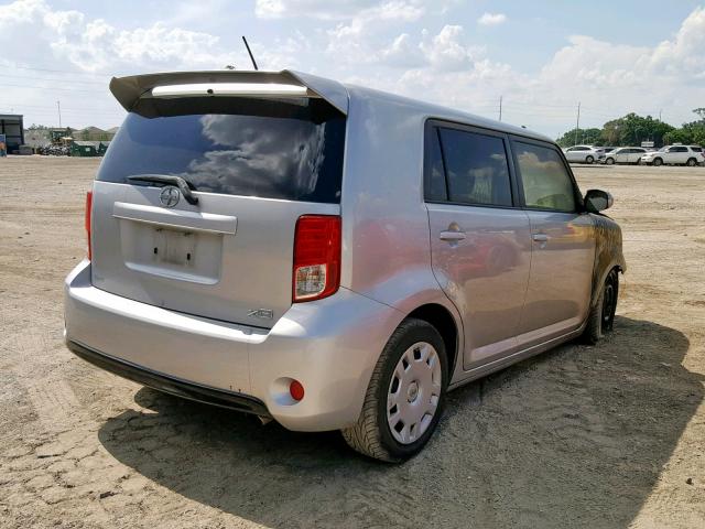 JTLZE4FE4EJ063935 - 2014 TOYOTA SCION XB 银色 照片 4