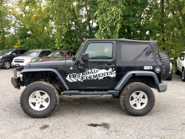 1J4FA24169L705672 - 2009 JEEP WRANGLER X BLACK photo 5