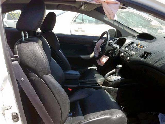 2HGFG1B01AH002170 - 2010 HONDA CIVIC EXL 白色 照片 5