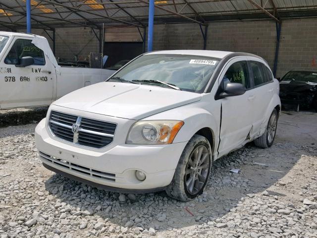 1B3CB5HA2BD249169 - 2011 DODGE CALIBER HE WHITE photo 2