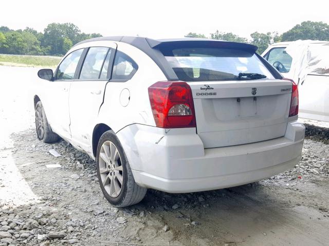 1B3CB5HA2BD249169 - 2011 DODGE CALIBER HE WHITE photo 3