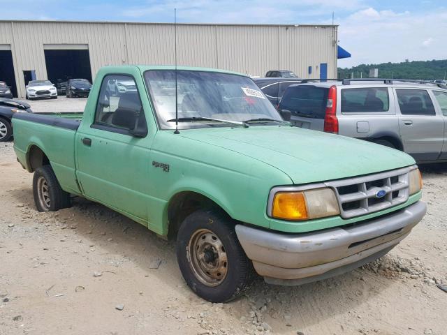 1FTCR10X0RPB10802 - 1994 FORD RANGER GREEN photo 1