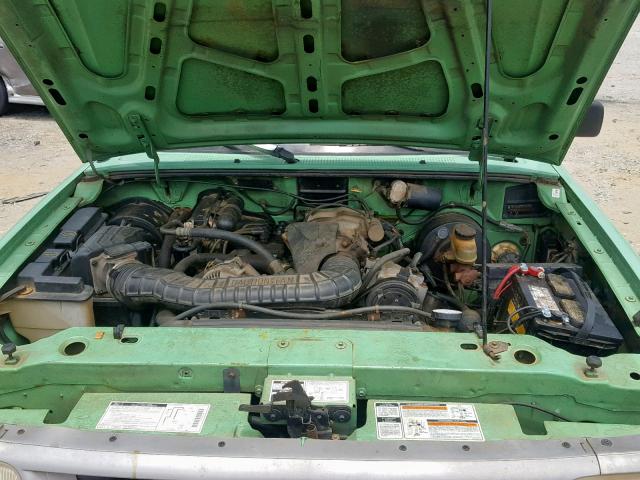 1FTCR10X0RPB10802 - 1994 FORD RANGER GREEN photo 7