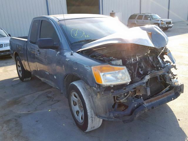 1N6BA0CHXDN312419 - 2013 NISSAN TITAN S GRAY photo 1