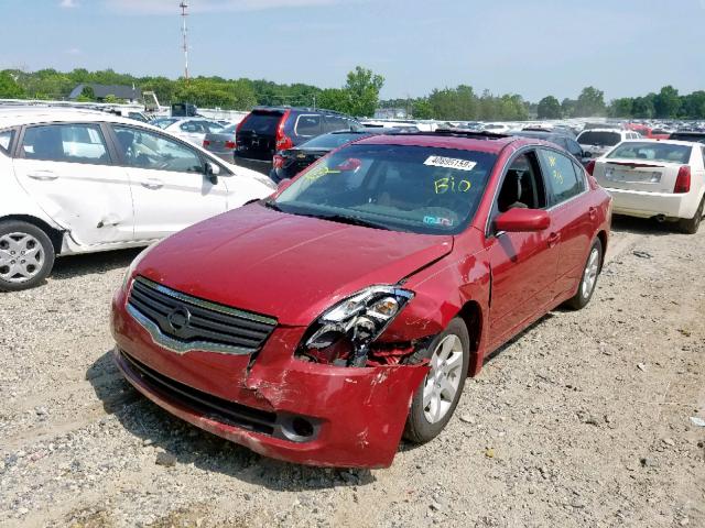 1N4AL21E89N491442 - 2009 NISSAN ALTIMA 2.5 BURGUNDY photo 2