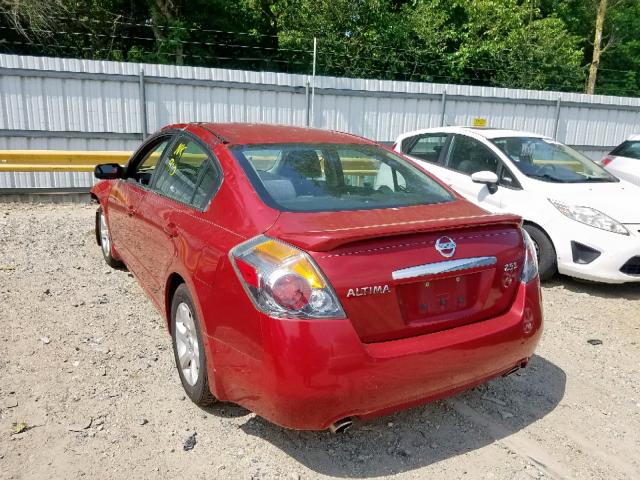 1N4AL21E89N491442 - 2009 NISSAN ALTIMA 2.5 BURGUNDY photo 3