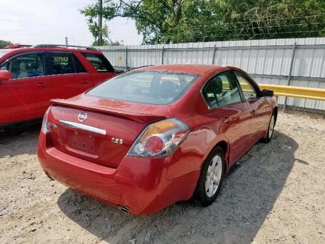 1N4AL21E89N491442 - 2009 NISSAN ALTIMA 2.5 BURGUNDY photo 4