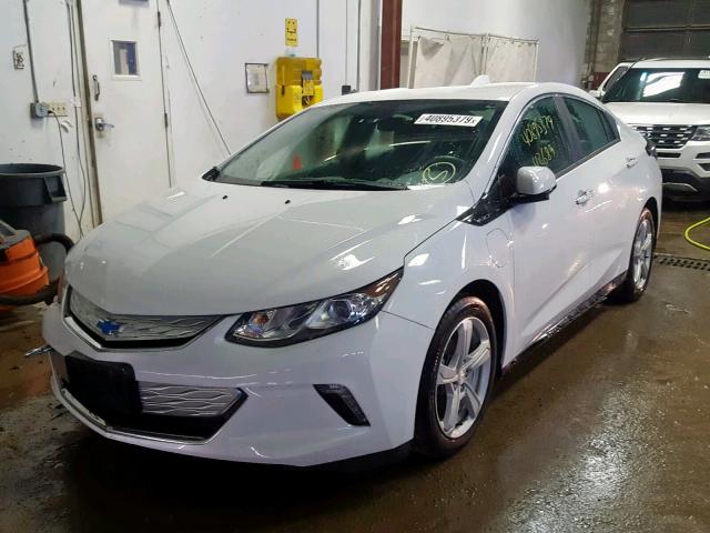 1G1RA6S52HU121660 - 2017 CHEVROLET VOLT LT WHITE photo 2