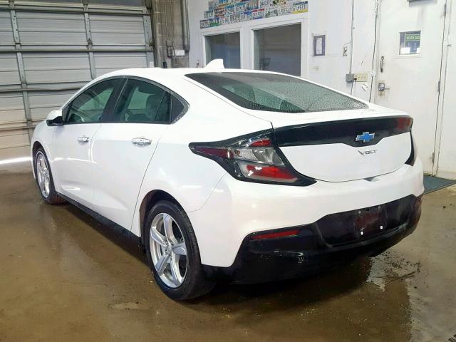 1G1RA6S52HU121660 - 2017 CHEVROLET VOLT LT WHITE photo 3