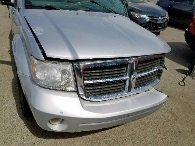 1D8HD48P59F707963 - 2009 DODGE DURANGO SL SILVER photo 7