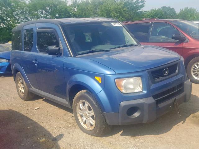 5J6YH18766L012836 - 2006 HONDA ELEMENT EX BLUE photo 1