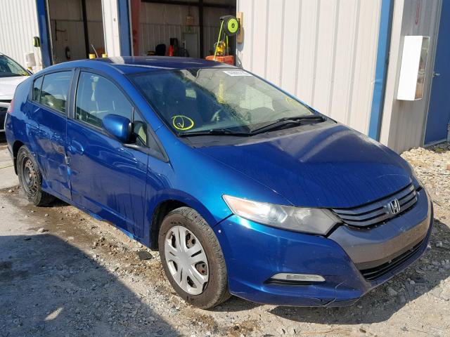 JHMZE2H54BS008340 - 2011 HONDA INSIGHT LX BLUE photo 1