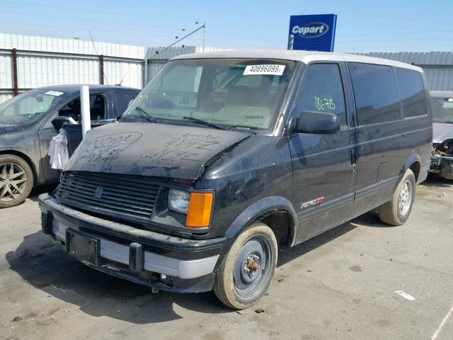 1GNDM19W4RB247517 - 1994 CHEVROLET ASTRO BLACK photo 2