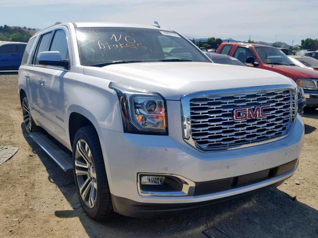 1GKS2CKJ9KR321144 - 2019 GMC YUKON DENA WHITE photo 1