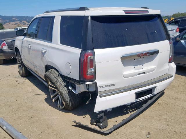 1GKS2CKJ9KR321144 - 2019 GMC YUKON DENA WHITE photo 3