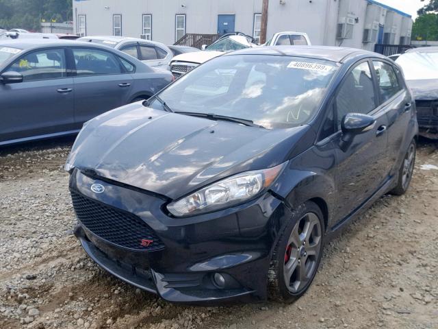 3FADP4GX3EM179376 - 2014 FORD FIESTA ST BLACK photo 2